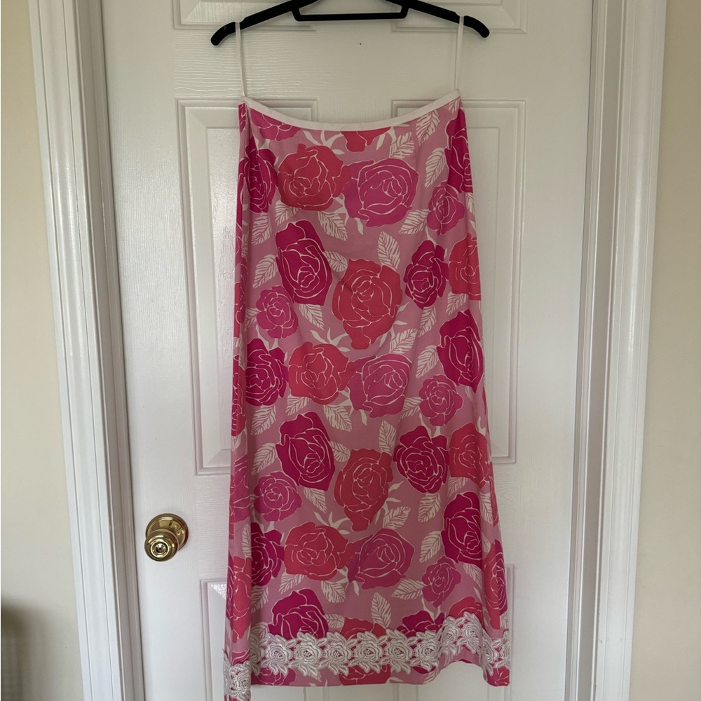 Lilly Pulitzer Rose Maxi Skirt